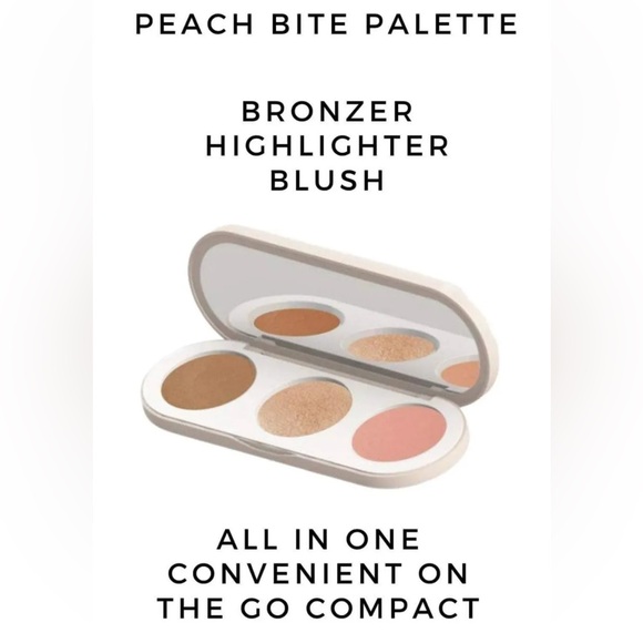 FARMASI PEACH BITE PALETTE BRONZER, HIGHLIGHTER AND BLUSH - Picture 5 of 7